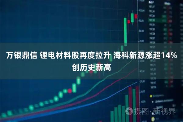 万银鼎信 锂电材料股再度拉升 海科新源涨超14%创历史新高