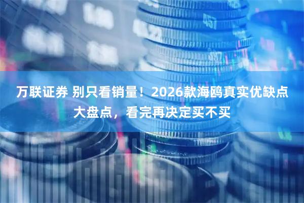 万联证券 别只看销量！2026款海鸥真实优缺点大盘点，看完再决定买不买