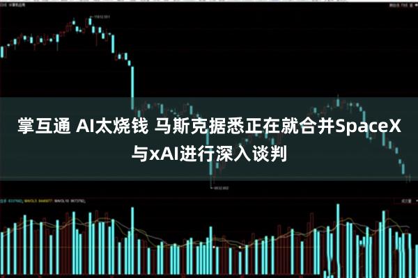 掌互通 AI太烧钱 马斯克据悉正在就合并SpaceX与xAI进行深入谈判