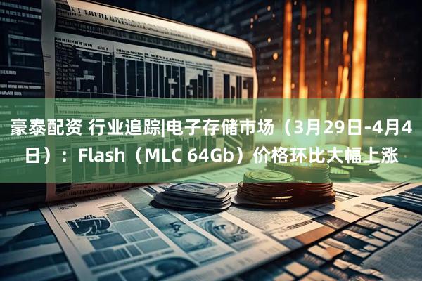 豪泰配资 行业追踪|电子存储市场（3月29日-4月4日）：Flash（MLC 64Gb）价格环比大幅上涨