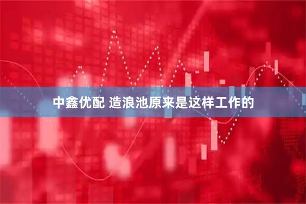 中鑫优配 造浪池原来是这样工作的