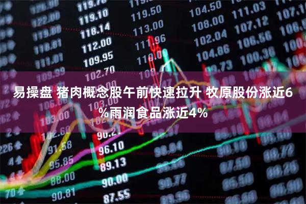 易操盘 猪肉概念股午前快速拉升 牧原股份涨近6%雨润食品涨近4%