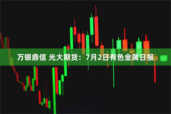 万银鼎信 光大期货：7月2日有色金属日报