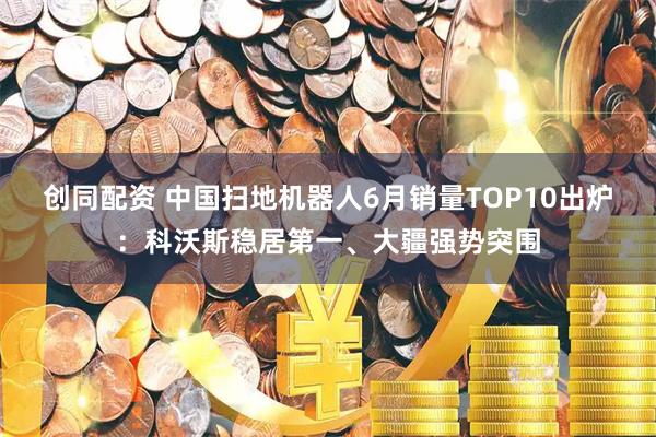 创同配资 中国扫地机器人6月销量TOP10出炉：科沃斯稳居第一、大疆强势突围